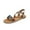 Multicolor, variant on Anuirheih Women's Fashion Casual Flat Crystal Beach Comfortable Buckle Strap Sandals Shoes Sandals Women (Black)
