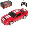 thumbnail image 1 of 1/24 Ford Mustang Shelby GT500 Radio Remote Control Car R/C (Red), 1 of 3