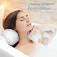 thumbnail image 1 of SPA Bath Pillow Non-Slip Bathtub Headrest Soft Waterproof Bath with Suction Cups Bath Neck Cushion B, 1 of 5