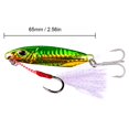 thumbnail image 4 of Señuelo Pesca 30g 65mm Mar Lentejuelas Metálicas Placa Hierro Fundido Largo (LF094A), 4 of 4