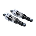 thumbnail image 3 of Par de amortiguadores de motocicleta de 10,5 pulgadas aptos para XL883 XL883R XL1200R XL1200L (placa cromada negra), 3 of 14
