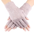 thumbnail image 1 of Summer Sun Protection gloves half finger women's gloves Fingerless cycling gloves, 1 of 6