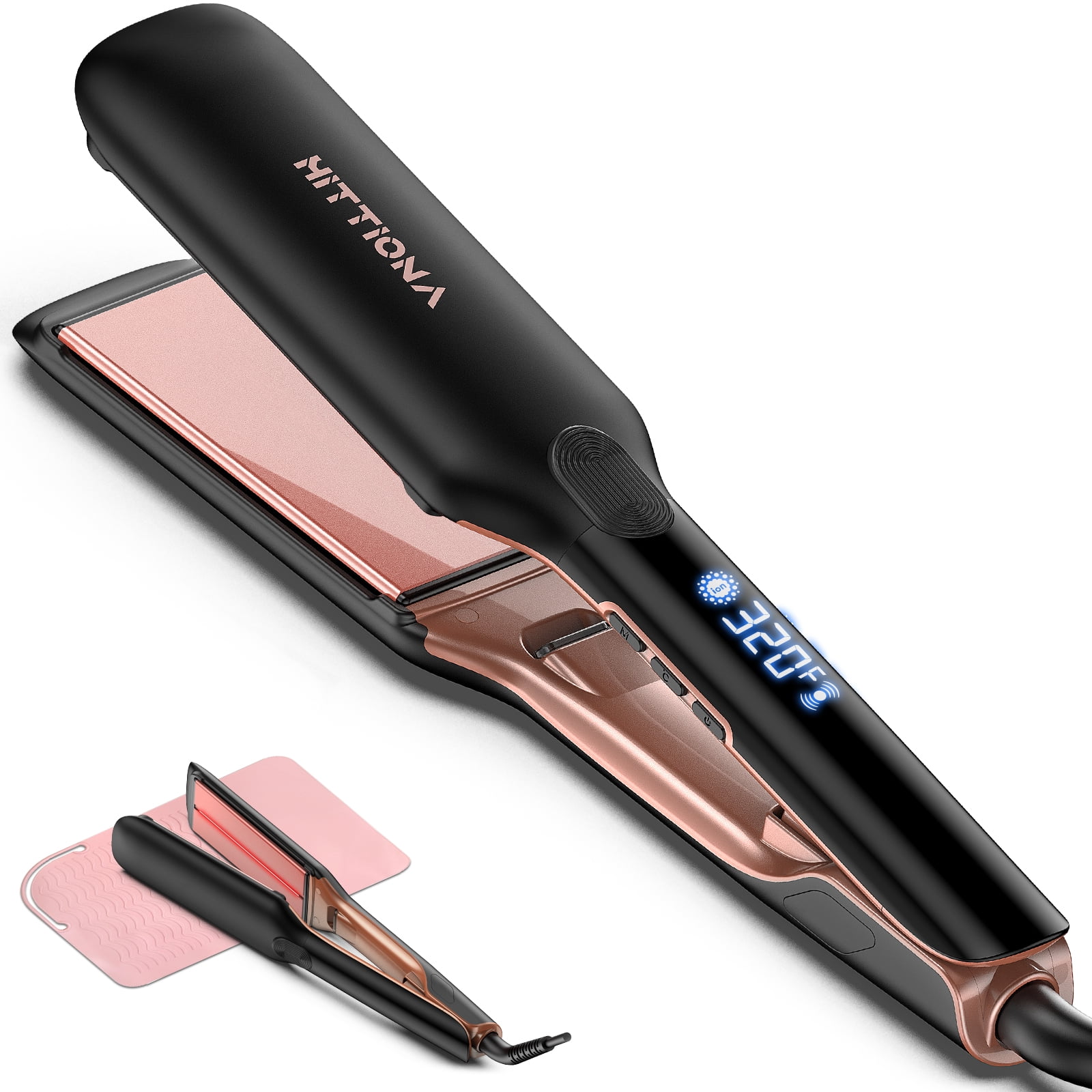 1.75" Ceramic Infrared Ionic Flat Iron Hair Straightener