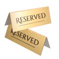 thumbnail image 2 of 2 letreros de asientos reservados para restaurante, acrílicos, para bodas, 2 of 7