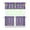 Colorful Weed Marijuana, variant on Kitchen Curtain Set of 3, 27.5x24in Bamboo and Maple Leaf Pattern Polyester Drapes, Ideal for Window Treatment in Small Bathroom, Farmhouse, or Laundry Room Interior