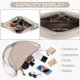 thumbnail image 4 of Women's Nylon Crescent Bag Tramp Cross Bag Crescent Bag Handbag With Adjustable Strap Solid Color Chest Bag Shoulder Bag, 4 of 5