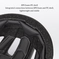 thumbnail image 3 of Casco de Ciclismo Advancent de seguridad negro multifuncional, 3 of 6
