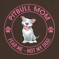 thumbnail image 3 of CafePress - PITBULL MOM Dark T Shirt - Men's Classic Graphic Cotton T-Shirt, 3 of 4