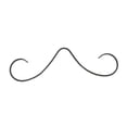 thumbnail image 4 of Milageto 4xSeptum Mustache Nose Mustache Septum for Valentine Birthday Summer Black, 4 of 8
