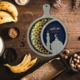 thumbnail image 4 of Ramadan Moon & Star Wooden Serving Tray, 2025 Eid Mubarak Decorative Food Tray for Snacks, Desserts, or Fruits, Party Supplies for Home Decor, Ramadan & Eid Celebrations, 4 of 8