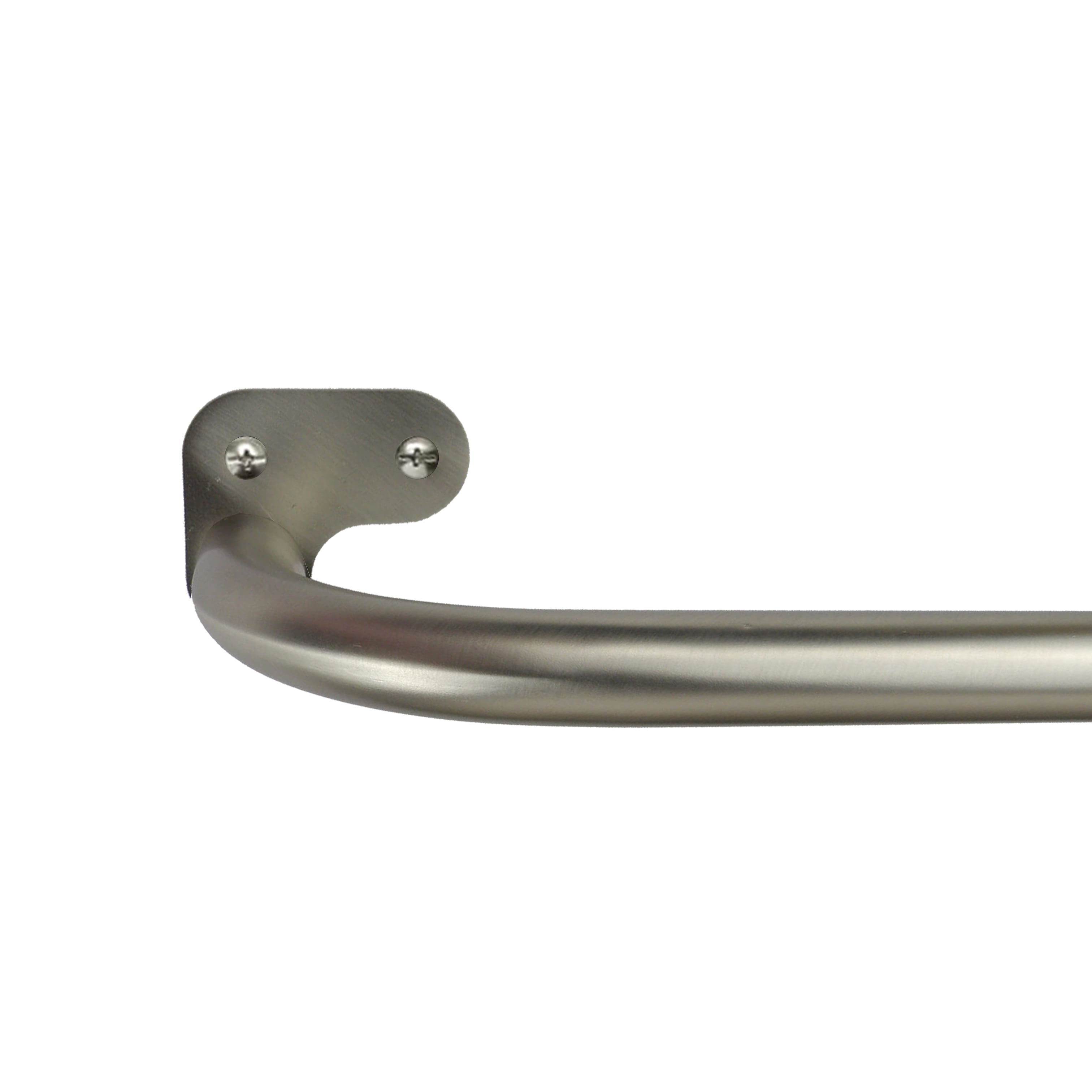 Mainstays 3/4 in Room Darkening Wrap Curtain Rod, 30-84 in, Nickel