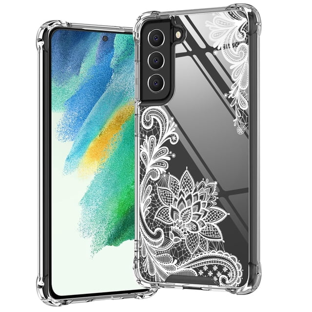 Funda de teléfono KIOMY Clear a prueba de golpes para Samsung Galaxy S21 FE 5G