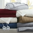 thumbnail image 5 of Serta Polyester and Cotton Fleece to Sherpa Heated Blanket ST54-0104, 5 of 11