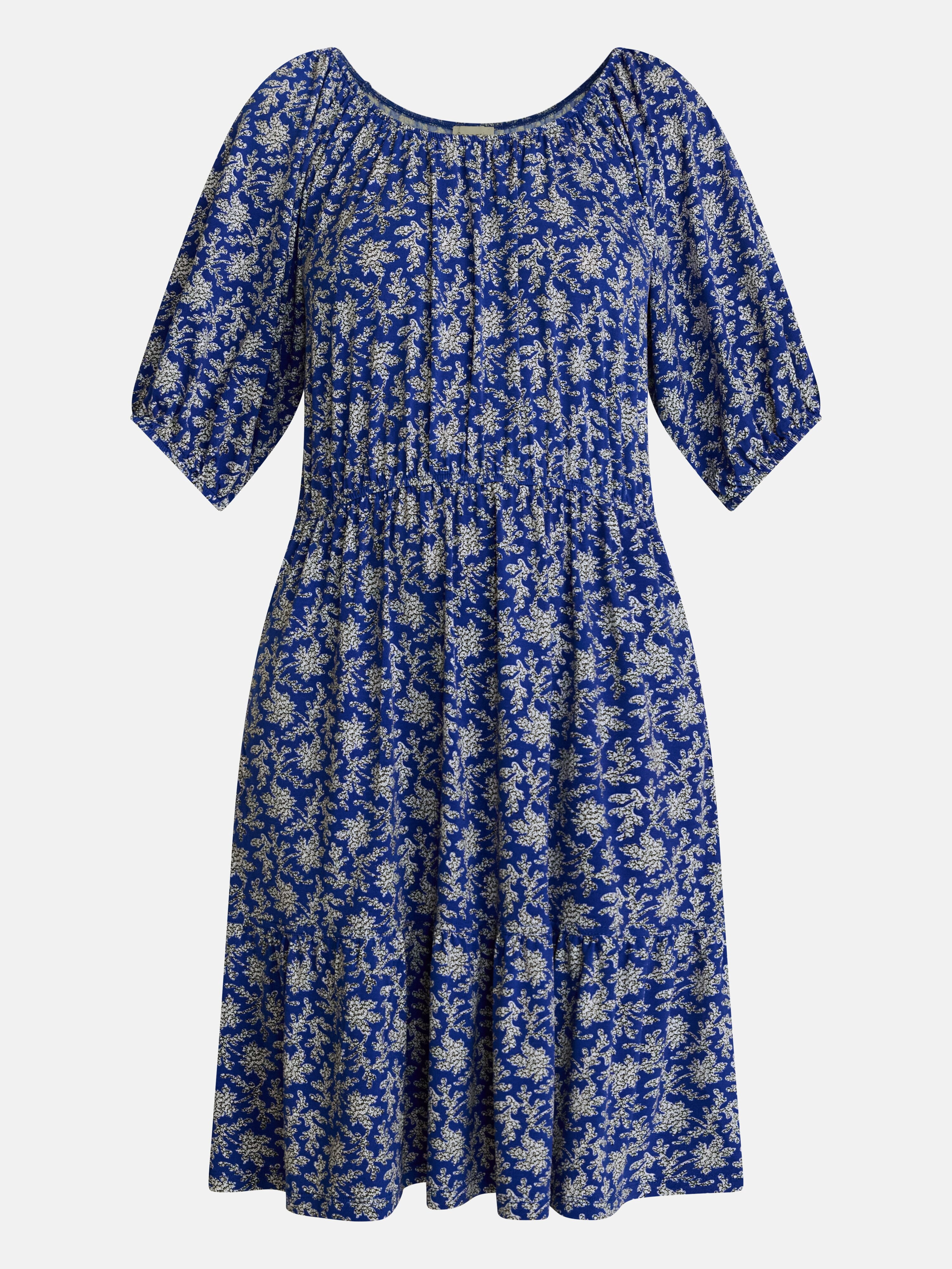 Scenario Women's Mini Dress with Shirred Waist, Sizes XS-XXXL