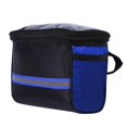 thumbnail image 1 of Bolsa para manillar de bicicleta, cesta delantera para bicicleta, bolsa de almacenamiento para ciclismo al aire libre Azul, 1 of 4