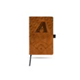 thumbnail image 1 of Arizona Diamondbacks Bloc-Notes Gravé au Laser Marron avec Bande Élastique, 1 of 1