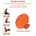thumbnail image 2 of QUANBU 2X 50019417 Grass Trimmer Spool Cap Cover for WORX Corded Electric String Trimmers Part Replacements, 2 of 5