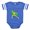 Royal Blue, variant on CafePress - Power Rangers Yellow Ranger - Cute Infant Baby Football Bodysuit