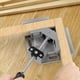 thumbnail image 3 of Abrazadera de ángulo recto de 90 grados con mango único, marco de fotos con clip de esquina de agarre rápido de aleación de aluminio ajustable y otros proyectos, gris, paquete de 1, 3 of 5