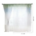 thumbnail image 4 of Cortina de poliéster Elegante Transpirable Durable Cortina de la Ventana cenefas Voile Dormitorio en casa Sala de Estar Oficina decoración necesaria(1 #) Unbranded JY24549-01, 4 of 7