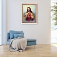 thumbnail image 2 of Cuadro Decorativo - Sagrado Corazón 3 Jr Impresión en canvas, estrechado., 2 of 2