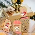 thumbnail image 4 of 100Pcs/Set Christmas Style Paper Adorable Snowman Pattern Hanging Tag Exquisite Gift Tag for Home, 4 of 9