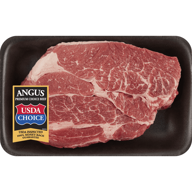 Beef Choice Angus Chuck Roast Family Pack, 3.25 4.25 lb