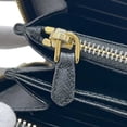 thumbnail image 6 of Pre-Owned Prada Round Long Wallet ec-25056 Black NERO 1ML506 Saffiano Leather 12C PRADA Women's..., 6 of 11