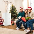 thumbnail image 5 of TACOOL Refrigerator with Top Freezer 3.5Cu.ft Two Door Small Mini Fridge with Extra Drink Space for Home Office Dorm White, 5 of 8