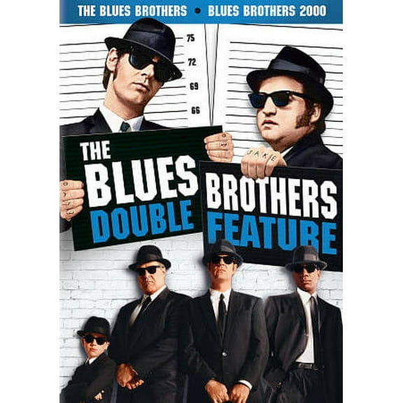 BLUES BROTHERS DOUBLE FEATURE (BLUES BROTHERS / BLUES BROTHERS 2000) - DVD
