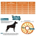 thumbnail image 5 of Clearance!MIDOG Adjustable Polyester Neck Brace Collar for Cat & Dog, Dog Cone Collar for Small Medium Large Dogs After Surgery, Medium, Orange, 5 of 8
