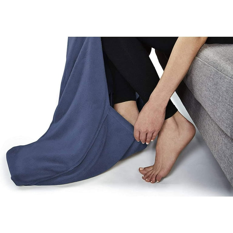 Sunbeam heated throw blanket dual pocket microplush sale