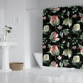 thumbnail image 3 of Waterproof Pioneer Shower Curtain 72x84 Inch Polyester Unique Cute Floral Shower Curtain for Bathroom Hotel Home Decor with 12 Plastic Hooks, 3 of 5