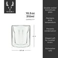 thumbnail image 4 of Viski Rocks Glasses for Whiskey, Margarita Party, Home Bar 10.5 oz Set of 2, 4 of 7