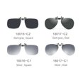 thumbnail image 2 of NINGMENG Clips polarizados Gafas de sol polarizadas Anti-UV Visión nocturna Aleación de aluminio, 2 of 8
