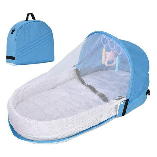 Cuna De Viaje Para Bebés, Toque Cómodo, Costura Apretada, Cama De Viaje Para Bebés Para Jardín