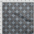 thumbnail image 3 of oneOone Organic Cotton Poplin Twill Fabric Tartan Check Print Fabric By The Yard 42 Inch Wide, 3 of 4