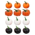 thumbnail image 1 of 12pcs espuma de espuma Adorno de calabaza Halloween Adorno de escritorio Vivid Festival Decoración, 1 of 5