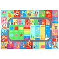thumbnail image 7 of Dwelke Kids Educational Rug, Kids Collection Area Rug for Learning Alphabet, Numbers, Colors, Season and Animal Words, Playmat for Classroom Playroom,4'x6', 7 of 7