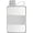 Gray, variant on 500 ml Flat Water Bottle with Handle Flat Water Bottle Leak-Proof Slim Water Bottle for Travel Outdoor Fitness Sports Cycling Work School