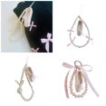 thumbnail image 2 of LICEWO Lovely Ballet Inspired Keychain with Ribbon Adornment for Purses and Backpacks, 2 of 16