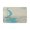 Color 3, variant on Nautical Bath Mat Sailing Boat Reflection Cloudy Sky Sandy Seaside Bathroom Decor Mat with Non Slip 16"x24"