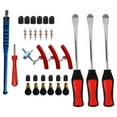 thumbnail image 4 of Colaxi Portable Car Bike Tire Repair Tool Kit for Small Farm Machinery Multipurpose 27Pcs, 4 of 8