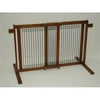 Crown Pet Products Gate Tall-W-W-S Crown Pet Freestanding Wood-Wire Pet Gate with Security Arms, Small Span