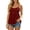 Red, variant on Mesh Embroidered Solid Camisole Top Lace Up Tank Layering Muscle Top Women Muscle Tee Women Baseball Top for Women Shirt with Strings Leotard Women Top Satin Tops Women Spandex Top 3xl Tops for Women