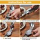 thumbnail image 5 of Chestnut Cutter, 2 Pieces Chestnut Opener, Chestnut Pliers, Chestnut Peeler, Chestnut Clip Nut Crackers Sheller, Stainless, 5 of 5
