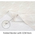 thumbnail image 2 of Oval Tablecloth 60 X 102 Inches, Modern Geometric Striped Oval Tablecloth, Waterproof Wrinkle Resistant Durable Oval Tablecloth for Indoor and Outdoor, 2 of 6