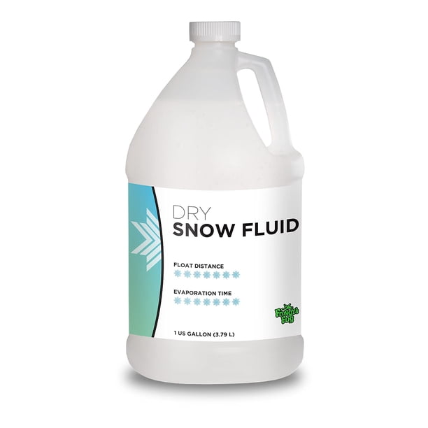 Líquido para máquinas de nieve Froggy's Flakes Dry Formula, 1 galón