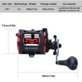 thumbnail image 5 of Sougayilang Trolling Reel Level Wind Conventional Reel Graphite Body Fishing Reel Large Line Capacity, 5 of 9