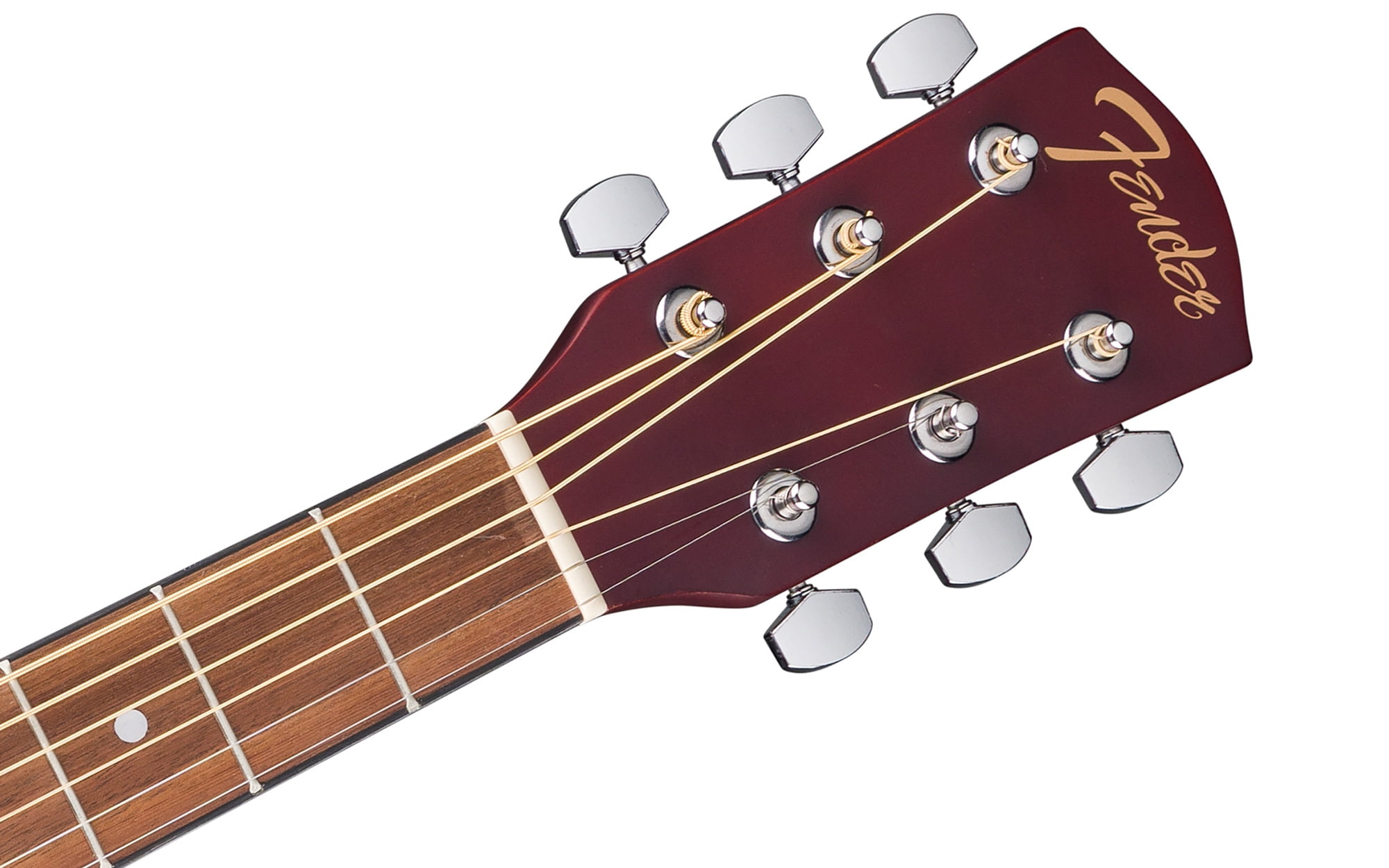 Fender FA Series Dreadnought Acoustic Guitar - Crimson Red w/ Hard Case